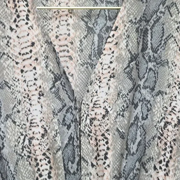 5 For $25 Buddy Love Snake Print Maxi Dress - Picture 6 of 7